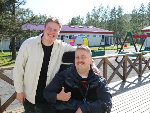 Endurfundur tveggja vina 