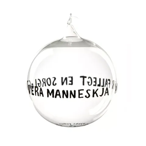 Kærleikskúla með texta