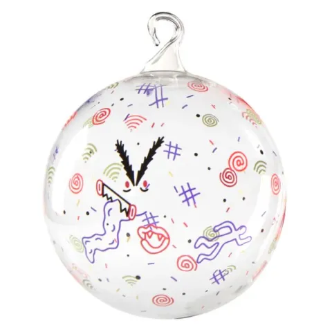 Kærleikskúla með mynd af trölli