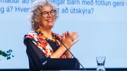 Aðalfyrirlesari ráðstefnunnar
